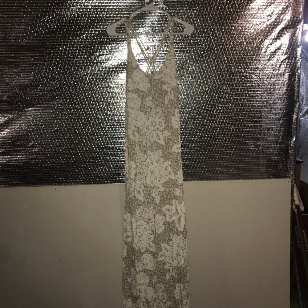 Tommy Bahama Water Lilly Jungle Long Dress - Picture 2 of 3